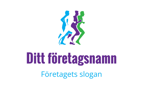Running logo