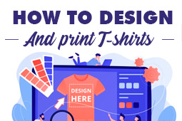 Hur du designar och trycker anpassade T-shirts med din företagslogotyp