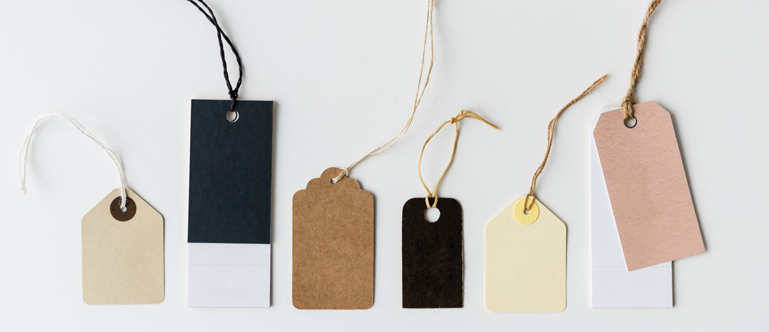 Designa och tryck dina egna produktetiketter