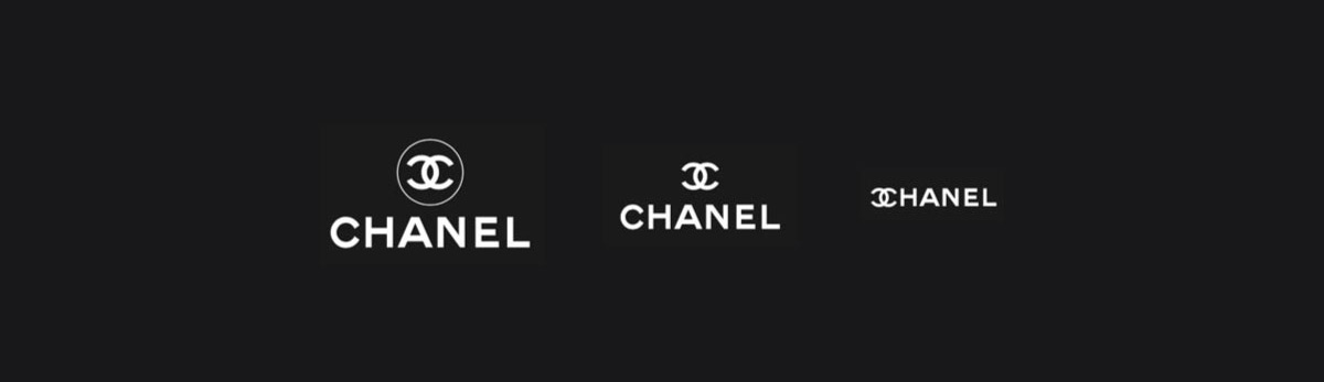 Olika versioner av kanalers logotyper