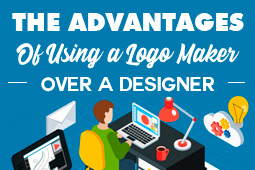 Fördelarna med att använda en logotyptillverkare framför en grafisk designer