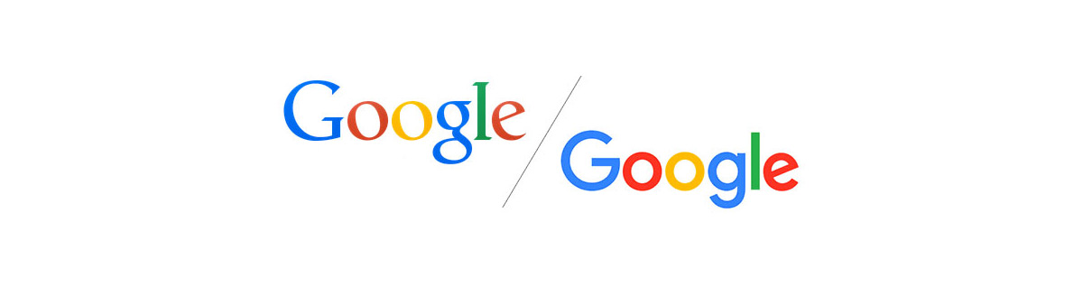 Googles logotyputveckling