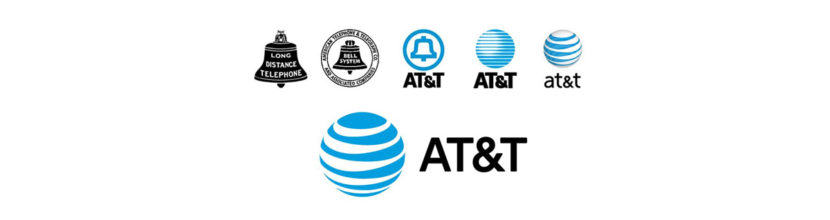 AT&T logotyputveckling
