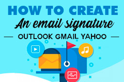 Så här skapar du en e-postsignatur med din logotyp i Outlook, Gmail och Yahoo