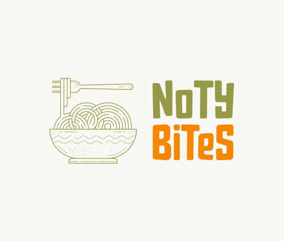 Kreativ logotyp för nudelrestaurang