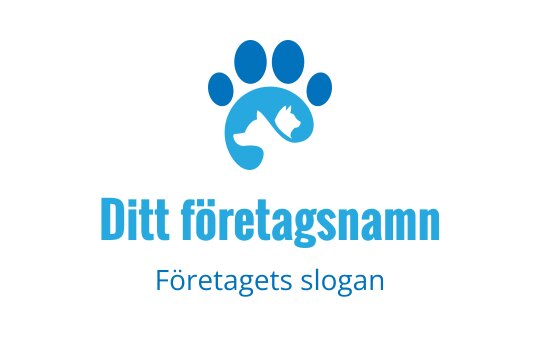 Pet-grooming logo