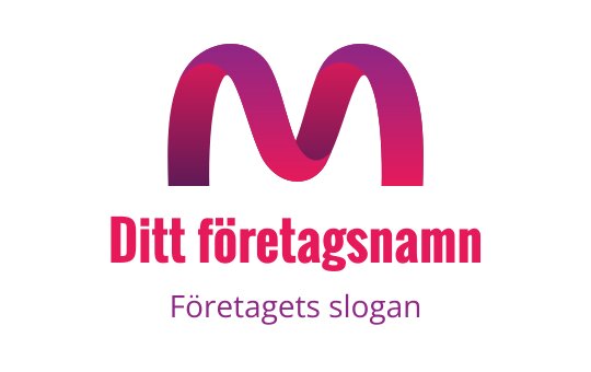 M logo