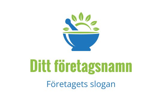 Mat, drycker, restaurang logo