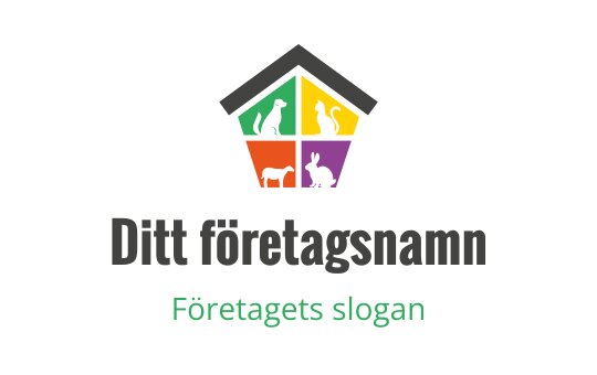 Pet-grooming logo