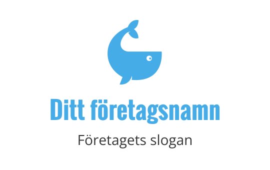 Lekfullt val-logo design i ljusblått med ett vänligt uttryck