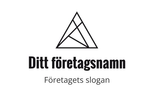Svart logo