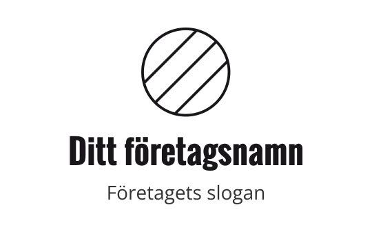 Svart logo