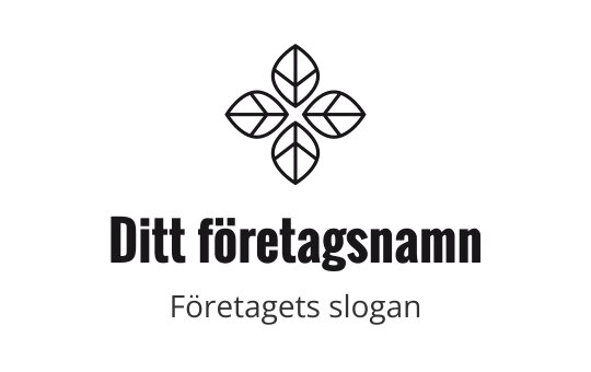Svart logo