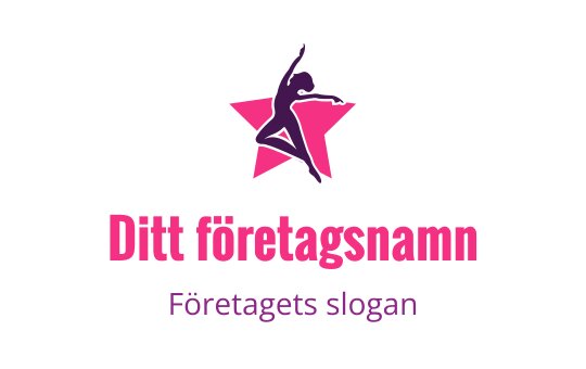 Dansande logo