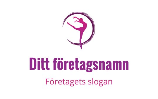 Dansande logo