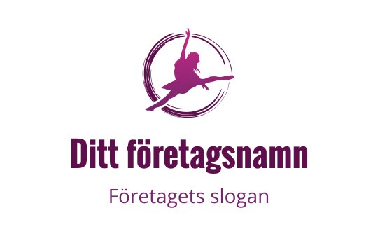 Dansande logo