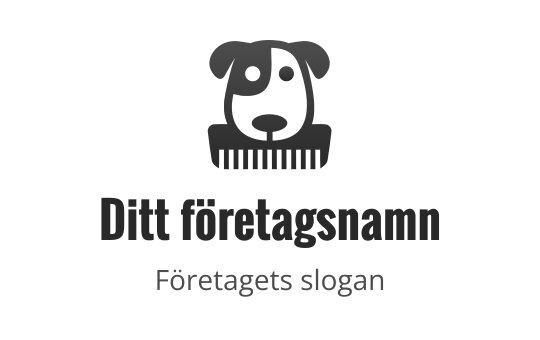 Pet-grooming logo
