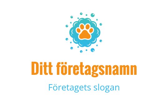 Pet-grooming logo