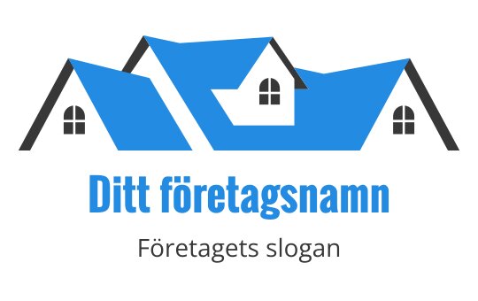 Fastigheter, egendom logo