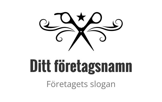 Rent och modernt logotypdesign med fet typografi och en enkel layout