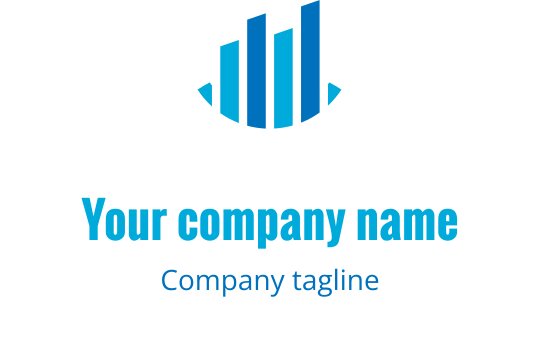 Teal och cyan logo med stiliserade dykarsilhuetter
